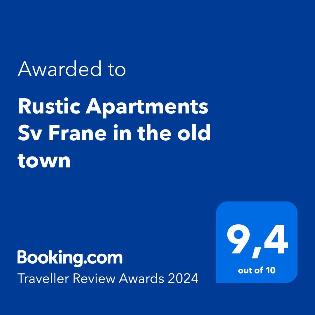 Rustic Apartments Sv Frane In The Old Town Šibenik Buitenkant foto
